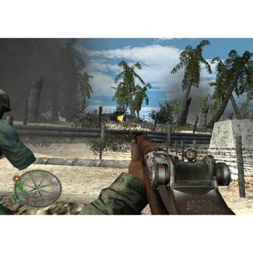 Call of Duty World at War Final Fronts Playstation 2 PS2 Nordic (Begagnad)