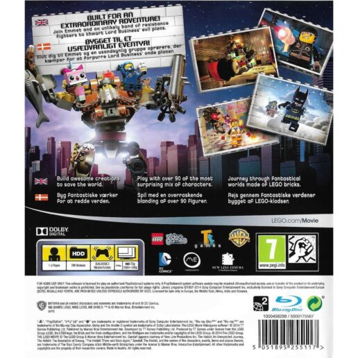 Lego The Lego Movie Videogame Playstation 3 PS3 (Begagnad)