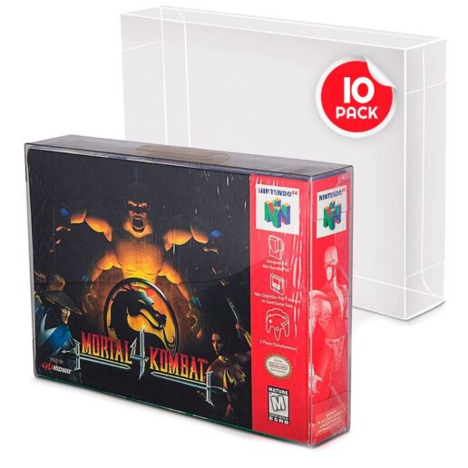 Nintendo 64 Skyddsbox Box Protector 10-pack