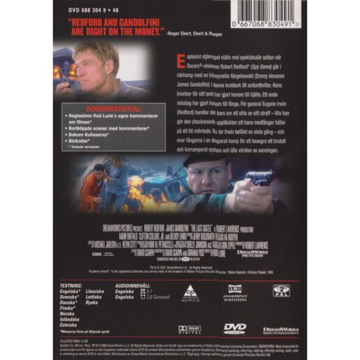 The Last Castle DVD (Begagnad)