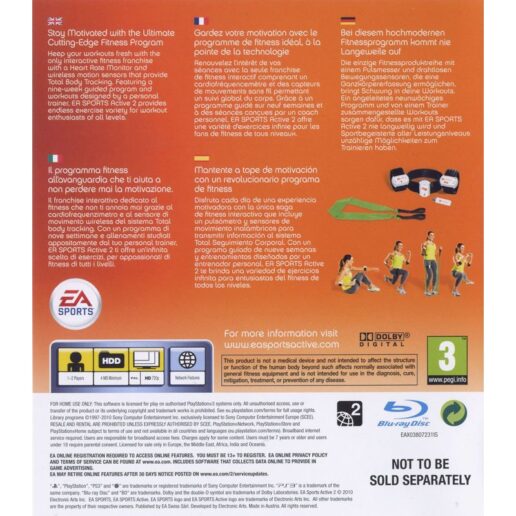 Active 2 Playstation 3 PS3 Bundle Copy (Begagnad)