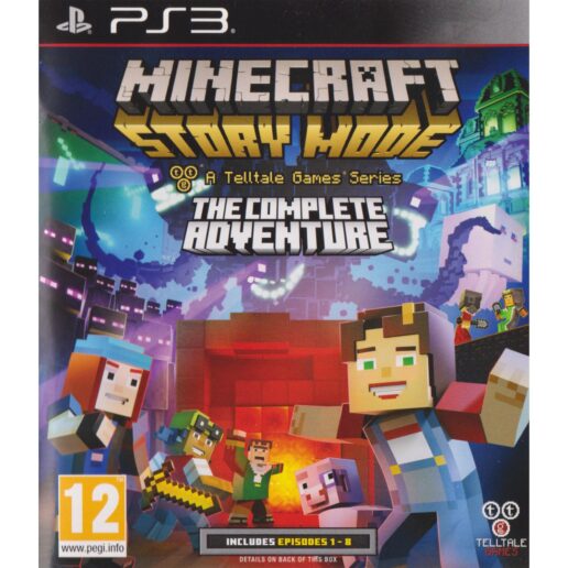 Minecraft Story Mode The Complete Adventure Playstation 3 PS3 (Begagnad)