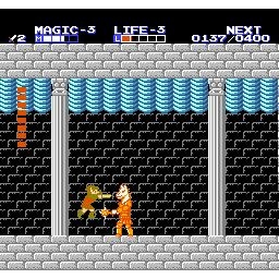 Zelda II The Adventure of Link Nintendo NES EEC (Begagnad)