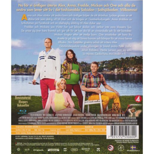 Solsidan Hela Säsong 3 Blu-Ray (Begagnad)