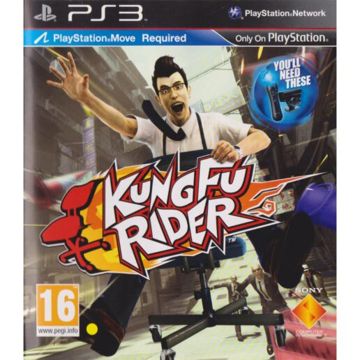 Kung Fu Rider Playstation 3 PS3 Move (Begagnad)