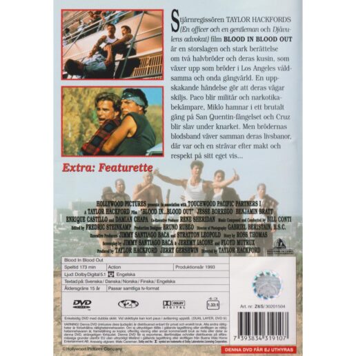 Blood In Blood Out DVD (Begagnad)