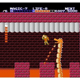 Zelda II The Adventure of Link Nintendo NES EEC (Begagnad)
