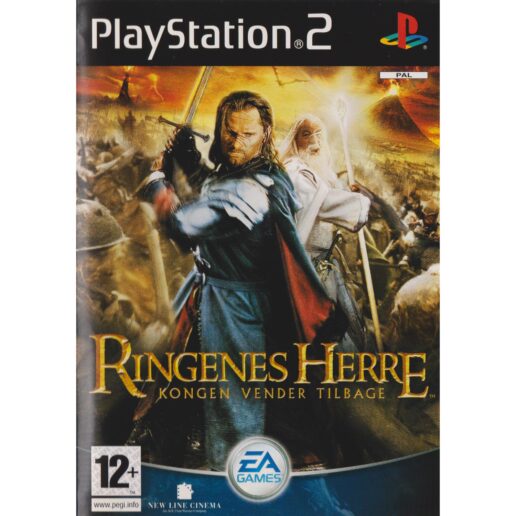 Ringenes Herre Kongen Vender Tilbage Playstation 2 PS2 Danish (Begagnad)