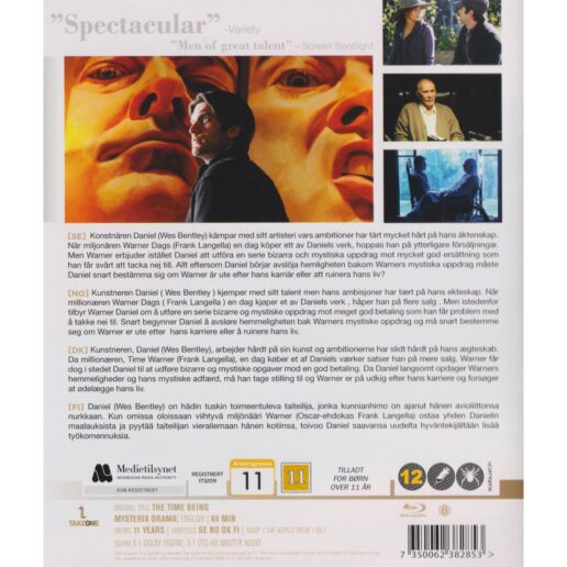 The Time Being Blu-Ray (Begagnad)