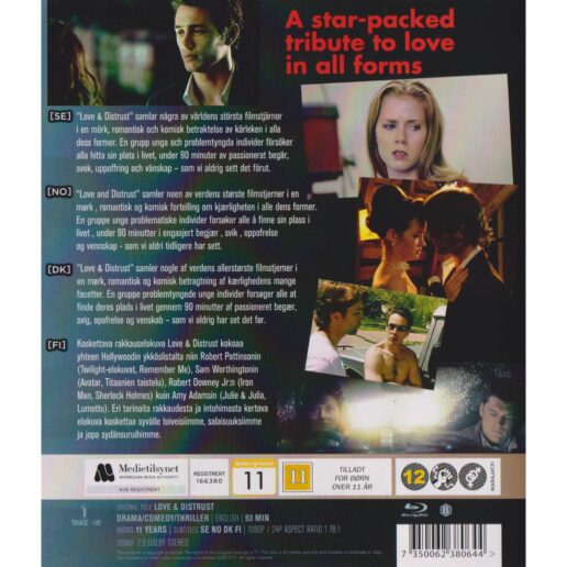 Love & Distrust Blu-Ray (Begagnad)