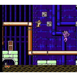 Chip n Dale Rescue Rangers 2 Nintendo NES SCN (Begagnad)