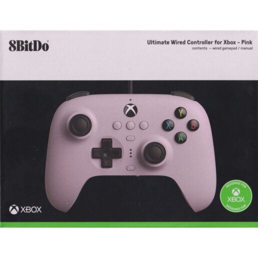 8BitDo Ultimate Wired Controller for Xbox Pink