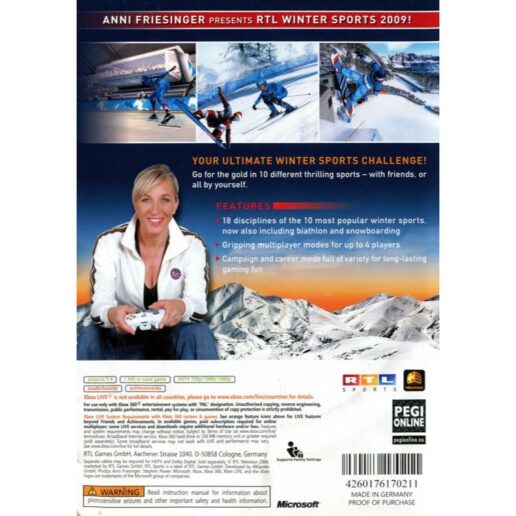 Winter Sports 2009 The Next Challenge Xbox 360 (Begagnad)