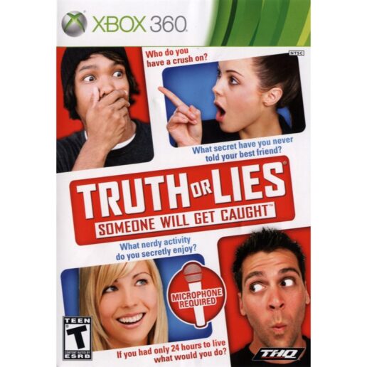 Truth or Lies Xbox 360 ESRB (Begagnad)