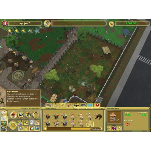 Zoo Tycoon 2 Extinct Animals Tilläggspaket PC CD Swedish (Begagnad)