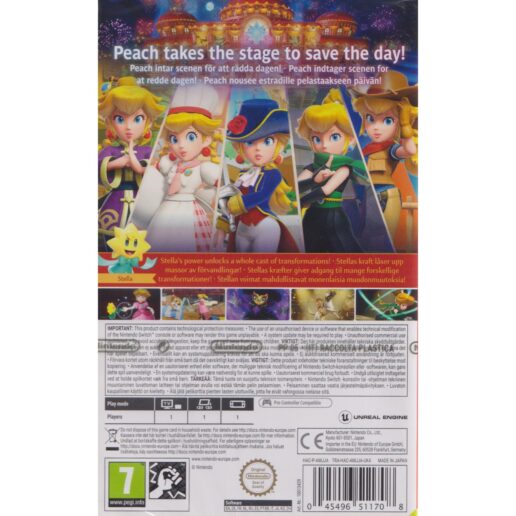 Princess Peach Showtime Nintendo Switch