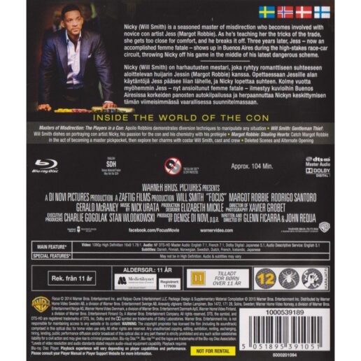 Focus Blu-Ray (Begagnad)