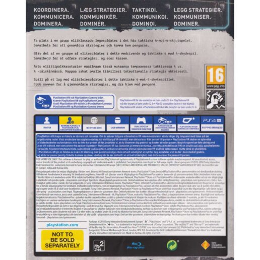 Firewall Zero Hour Playstation 4 PS4 VR Nordic Bundle Copy (Begagnad)