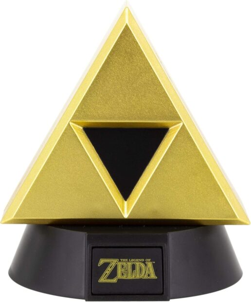 The Legend of Zelda Gold Triforce icons light lampa The Legend of Zelda Gold Triforce icons light lampa