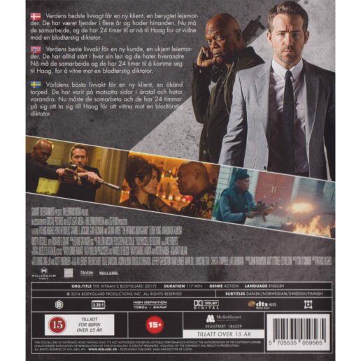 The Hitmans Bodyguard Blu-Ray (Begagnad)