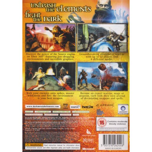 Dark Messiah of Might and Magic Elements Xbox 360 (Begagnad)