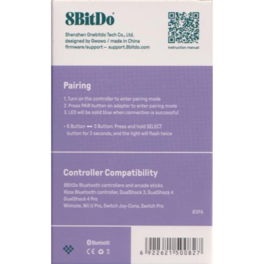 8BitDo Retro Receiver Sega Mega Drive