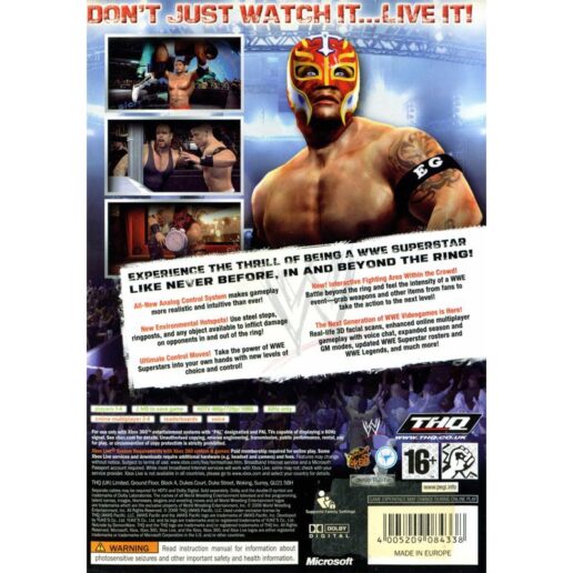 WWE Smackdown vs Raw 2007 Xbox 360 (Begagnad)