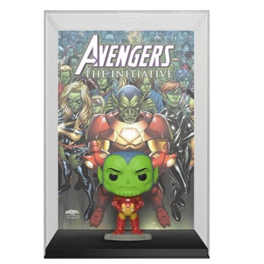 POP figur Comic Covers Marvel Avengers Skrull as Iron Man Exclusive