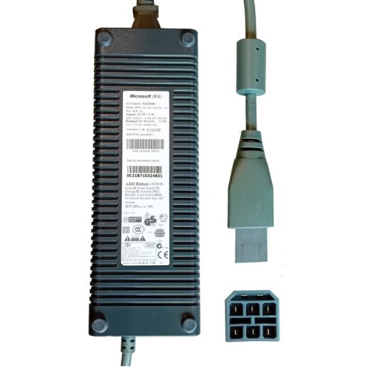 Strömkabel Strömadapter Original Xbox 360 (Begagnad)
