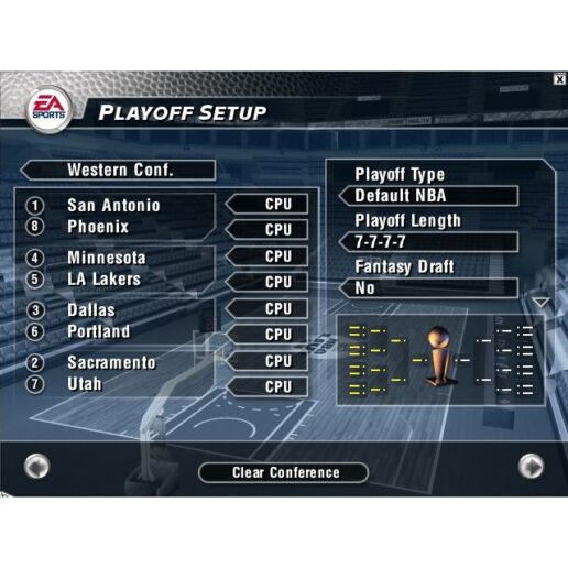 NBA Live 2004 Playstation 2 PS2 Swedish (Begagnad)