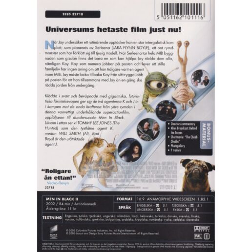 Men in Black II DVD (Begagnad)