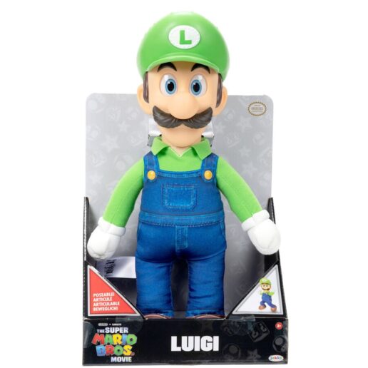 Super Mario Bros The Movie Luigi Gosedjur 30cm