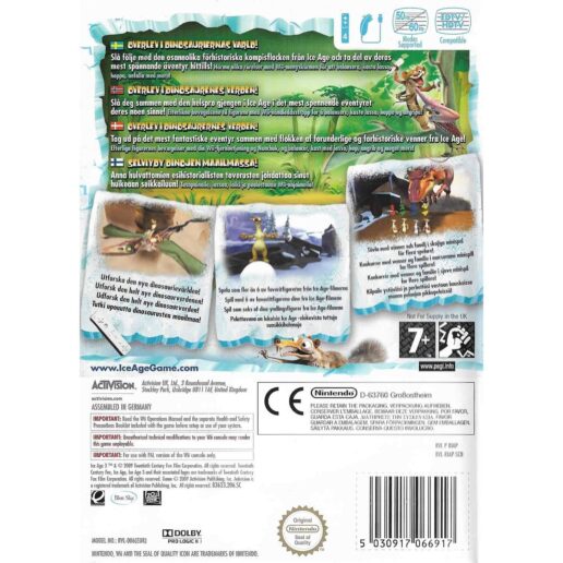 Ice Age 3 Dawn of the Dinosaurs Nintendo Wii Nordic (Begagnad)