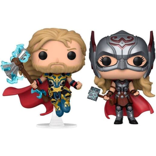 POP figure Pack Marvel Thor Love and Thunder Thor & Mighty Thor Exclusive 2 figures