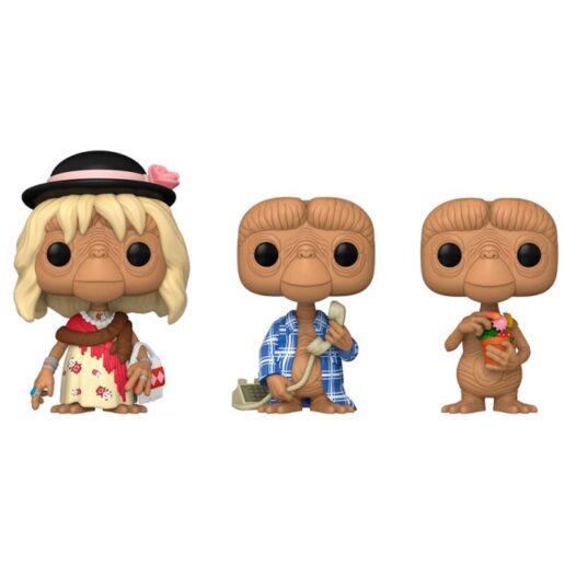 POP figure Pack E.T. The Extra-Terrestrial Exclusive 3 figurer