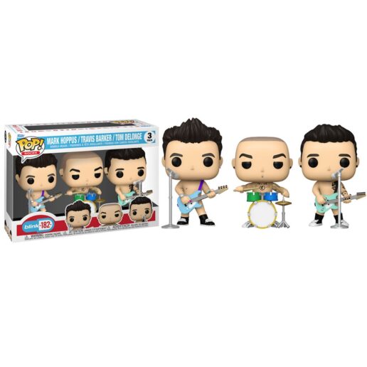 POP figure Pack Rocks Blink 182 3 figurer