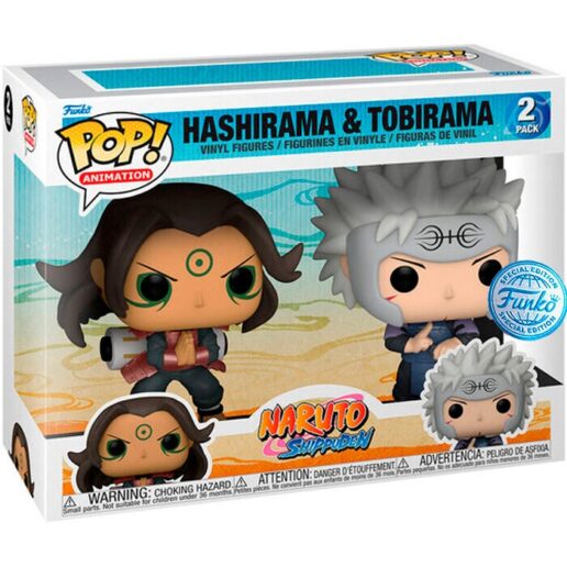 POP figure Pack Naruto Shippuden Hashirama & Tobirama 2 figurer