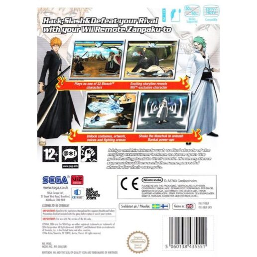 Bleach Shattered Blade Nintendo Wii (Begagnad)