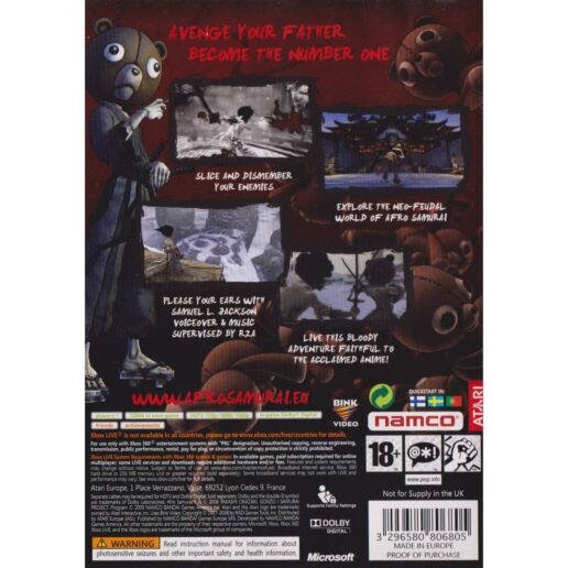 Afro Samurai Xbox 360 (Begagnad)