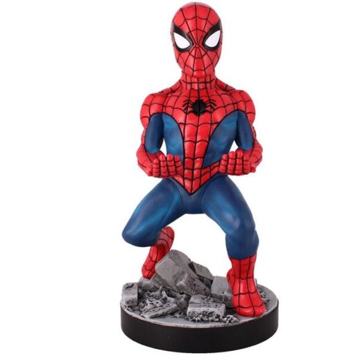 Marvel Spiderman figur med hållare 21cm
