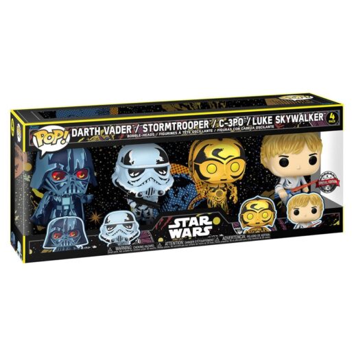 POP figure Pack Star Wars Exclusive 4 figures