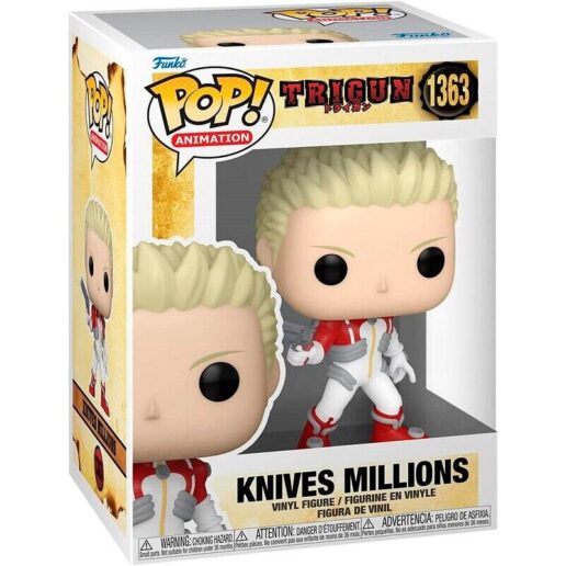 POP figure Trigun Knives Millions POP figure Trigun Knives Millions