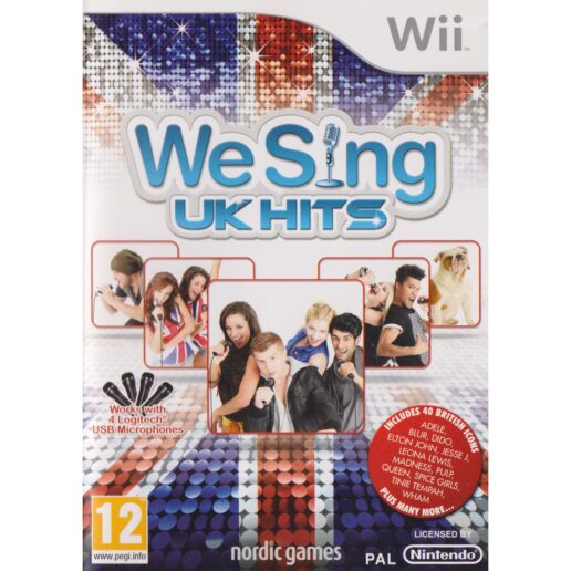 We Sing UK Hits Nintendo Wii (Begagnad)