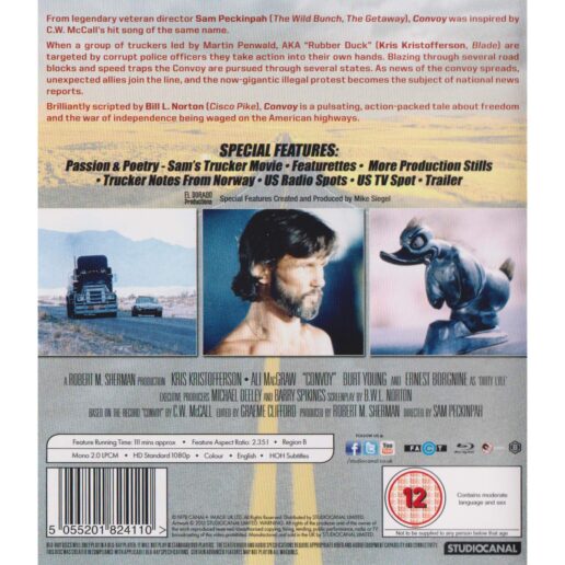 Convoy Blu-Ray (Begagnad)