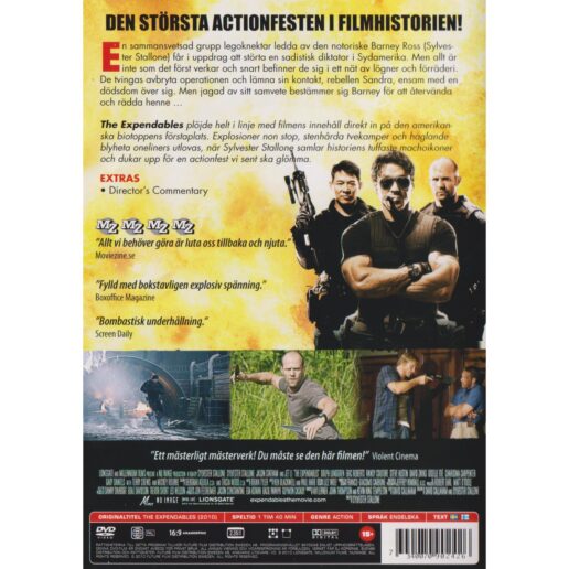 The Expendables DVD Rental Copy (Begagnad)