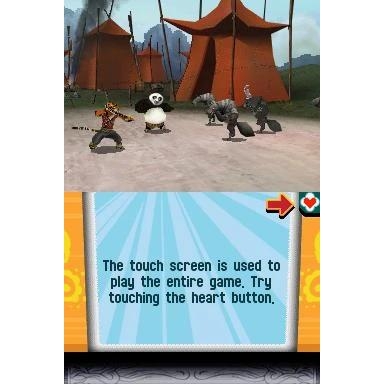 Kung Fu Panda Nintendo DS Swedish (Begagnad)