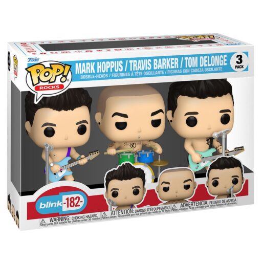 POP figure Pack Rocks Blink 182 3 figurer