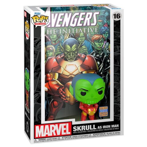 POP figur Comic Covers Marvel Avengers Skrull as Iron Man Exclusive