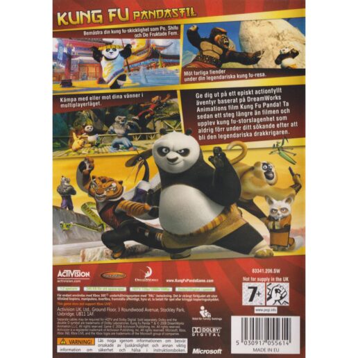 Kung Fu Panda Xbox 360 Swedish (Begagnad)