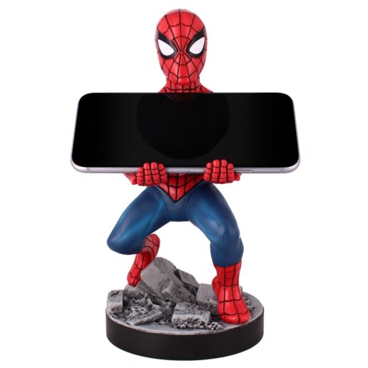 Marvel Spiderman figur med hållare 21cm